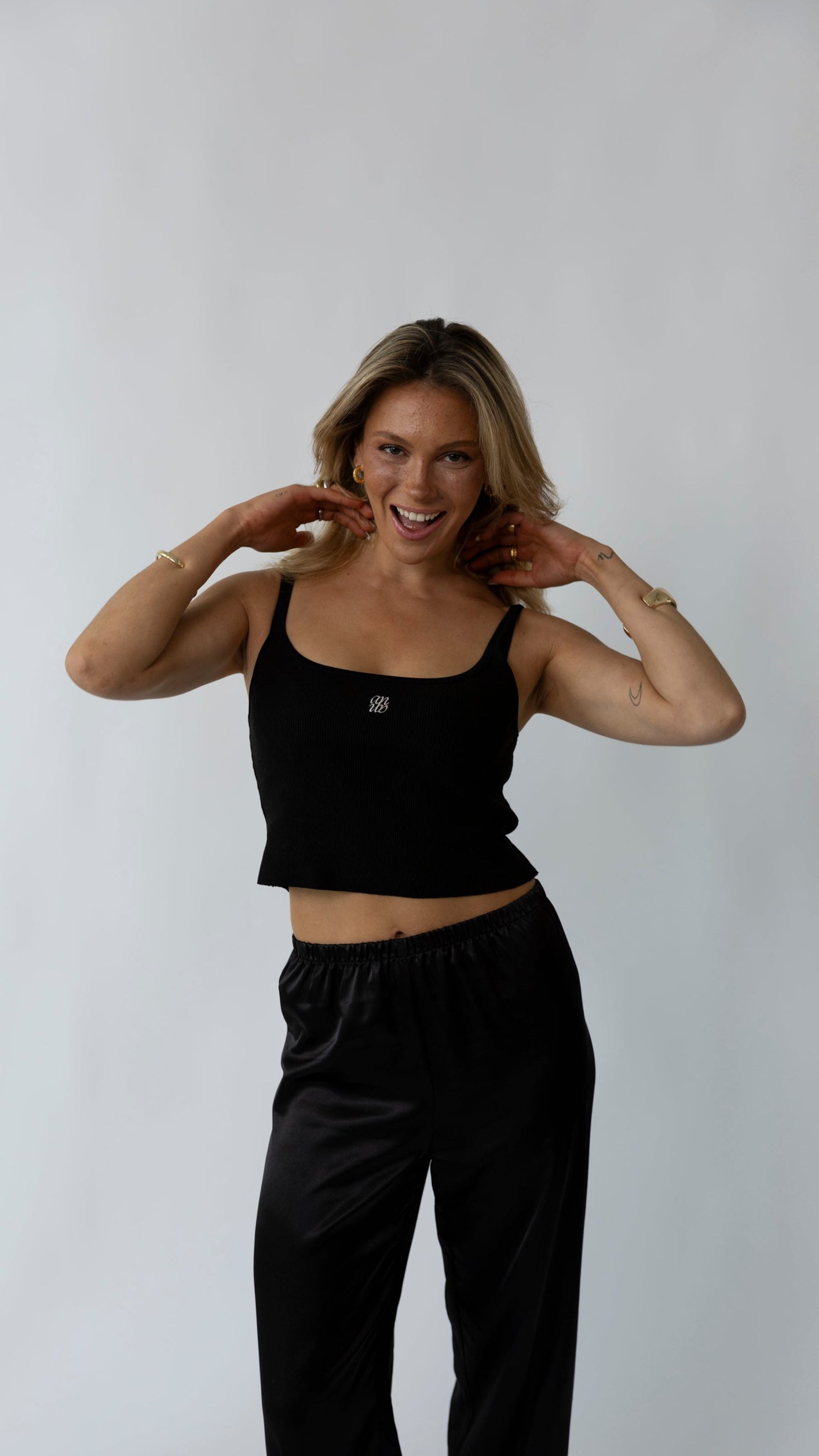 Crop Top Lia black