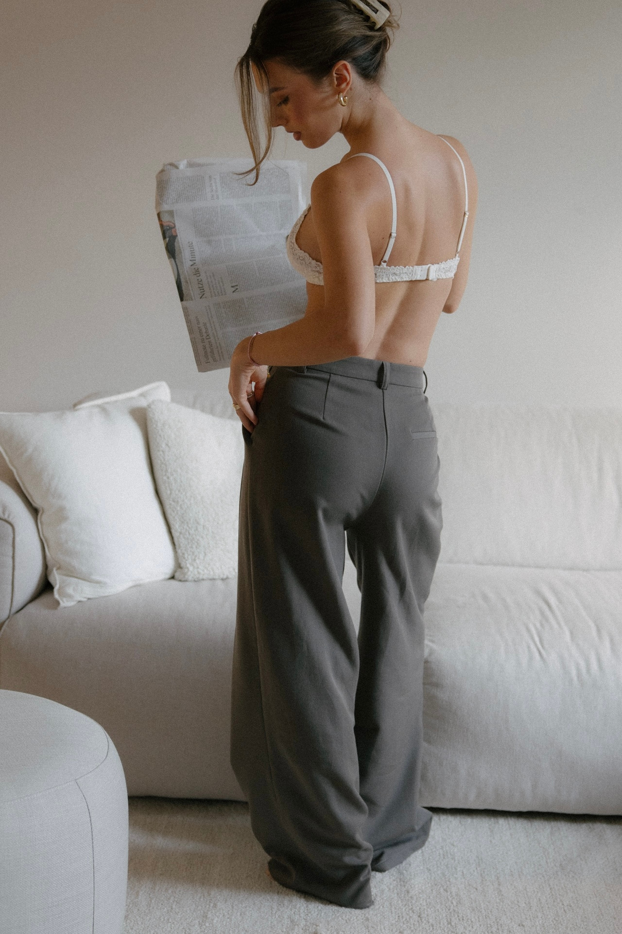 Suit Pants Jae khaki