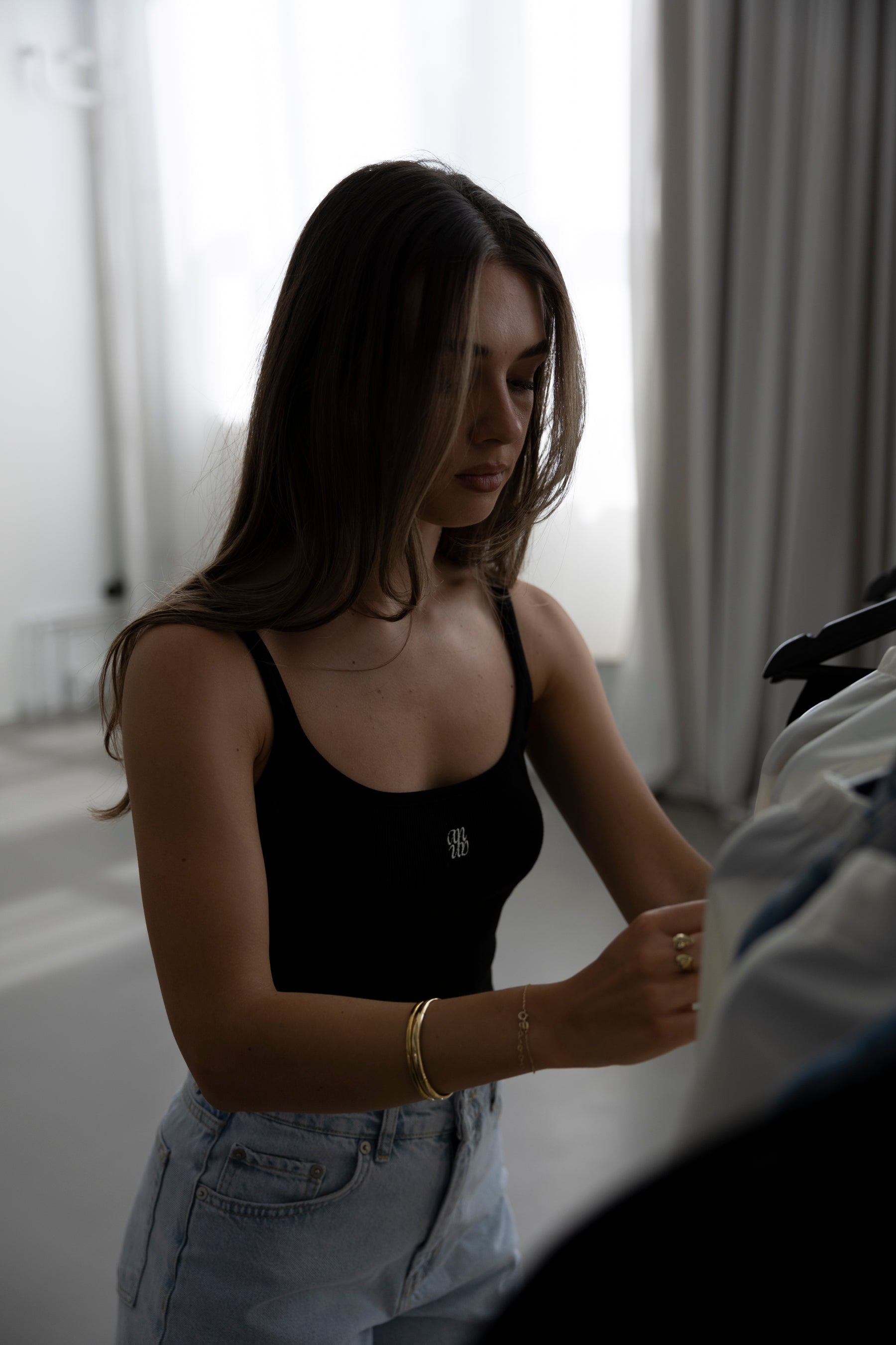 Crop Top Lia black