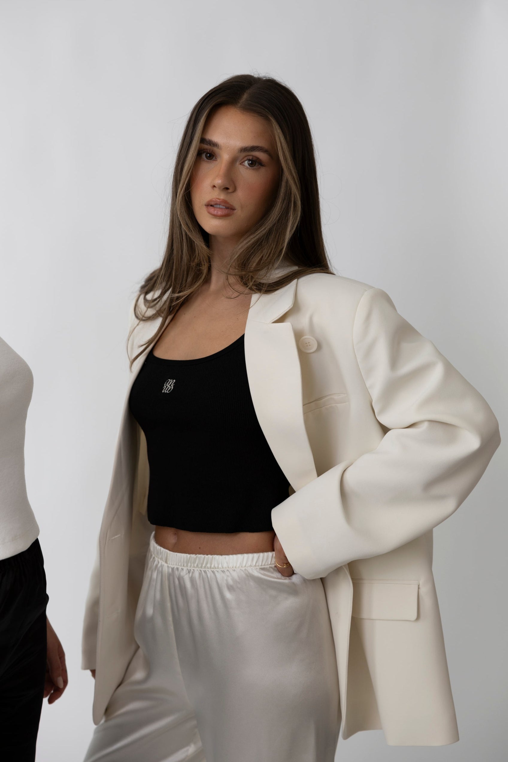 Crop Top Lia black