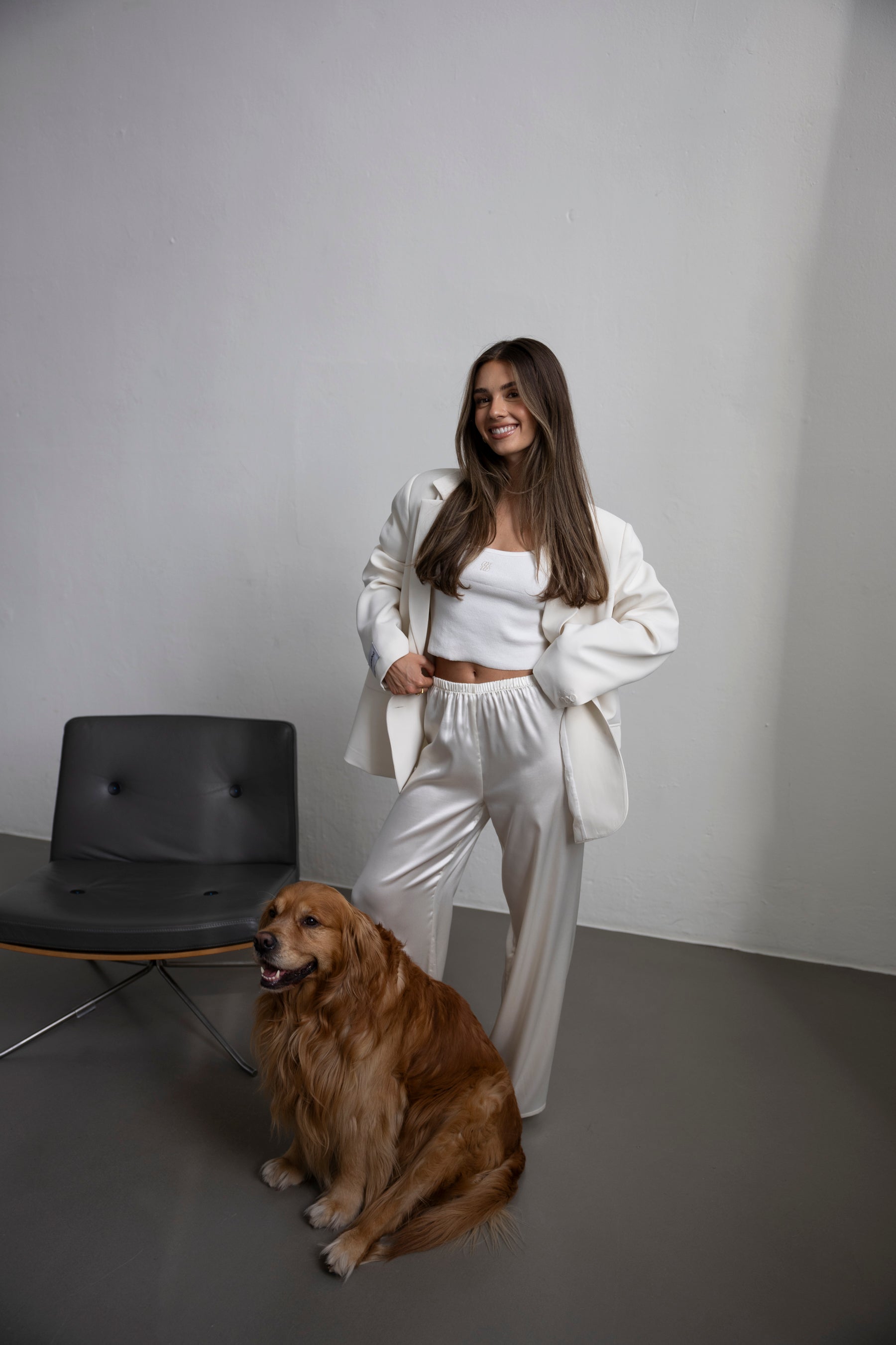 Crop Top Lia off-white