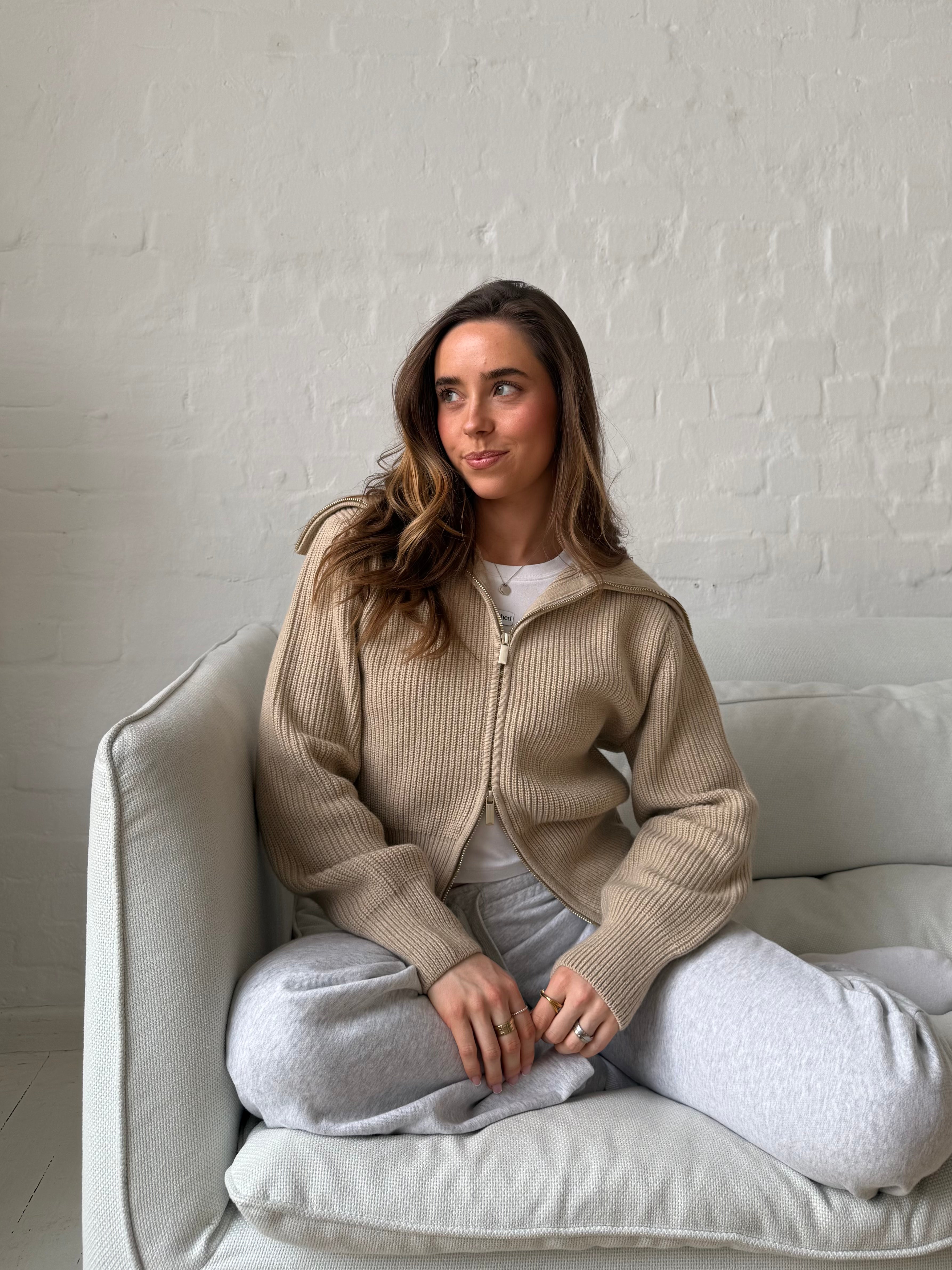 Zip Cardigan